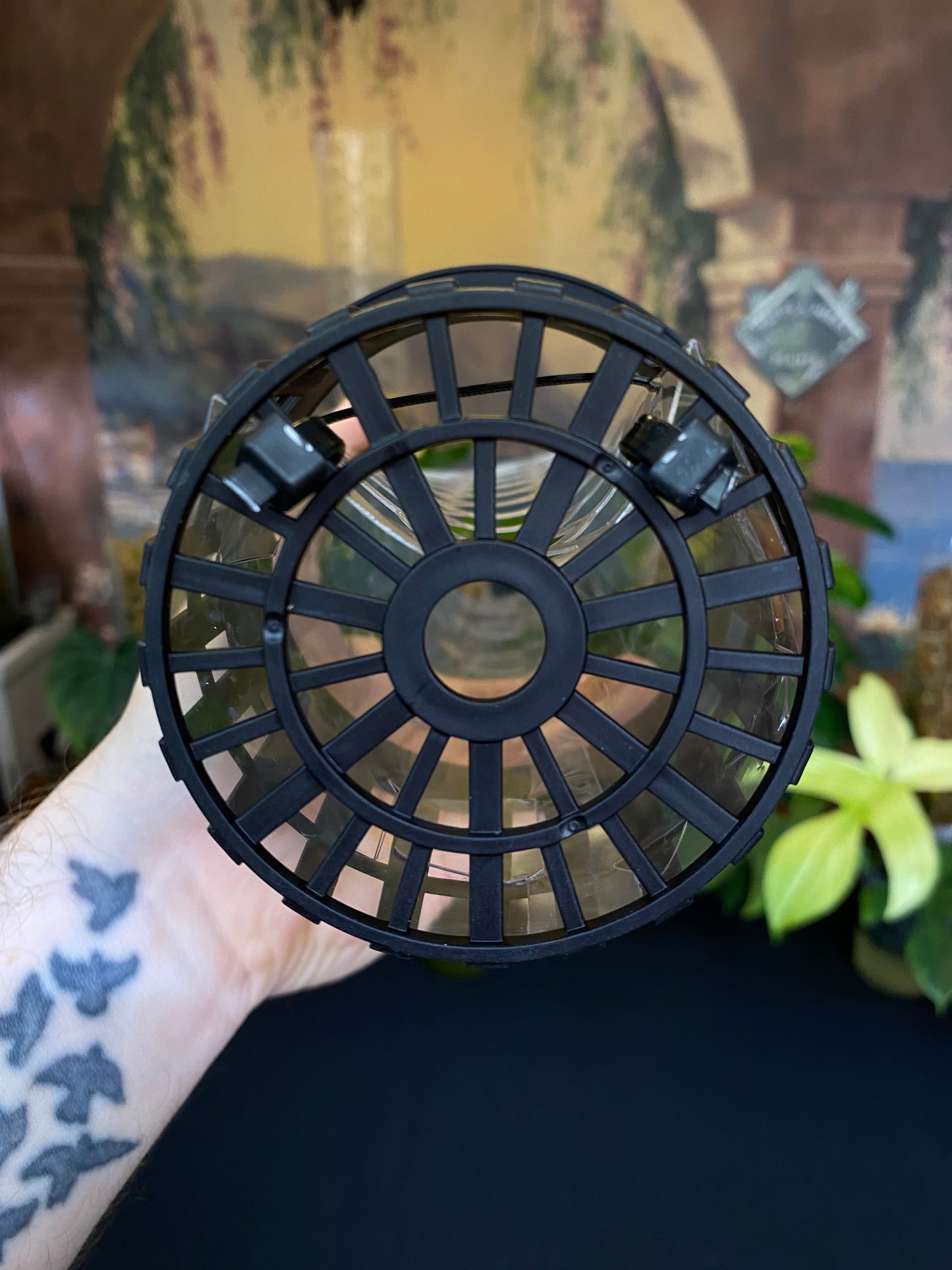 Intergrated Moss Pole & Self-Watering Cache Pot - Vertical Climbing Support for Monstera, Philodendron, and Many Other Climbing Plants!